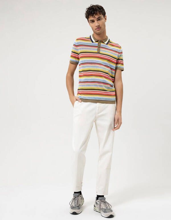 Поло мужское в цветную полоску Olymp, modern fit | купить в интернет-магазине Olymp-Men