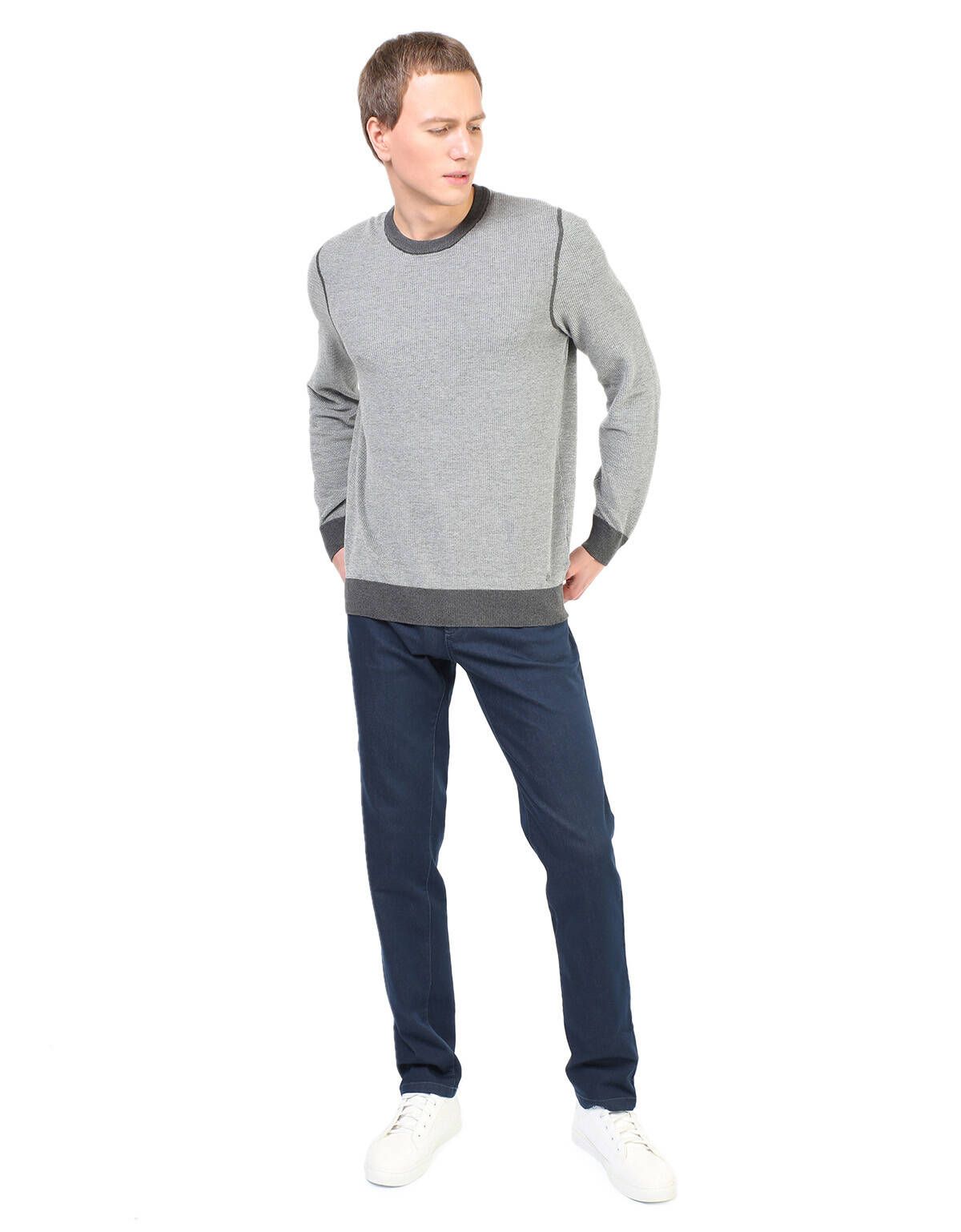 Пуловер с круглым вырезом Marvelis | купить в интернет-магазине Olymp-Men