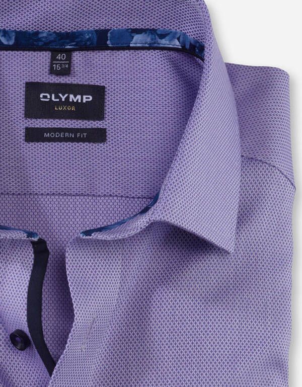 Рубашка мужская OLYMP Luxor, modern fit, фактурная