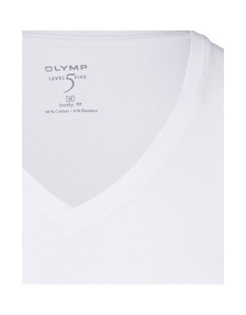 Футболка бельевая  белая приталенная | купить в интернет-магазине Olymp-Men