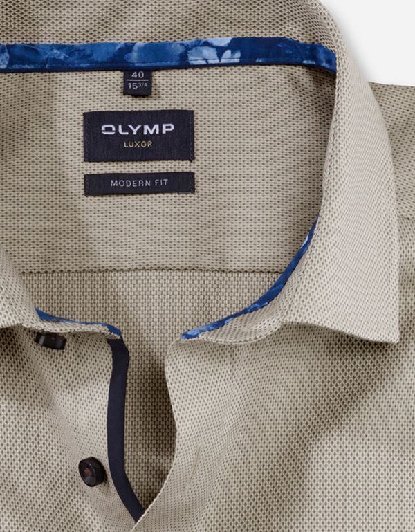 Рубашка мужская OLYMP Luxor, modern fit, фактурная