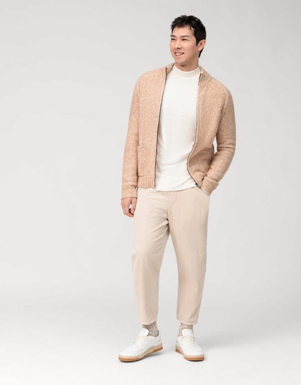 Кардиган мужской вязаный OLYMP на молнии, карманы, modern fit | купить в интернет-магазине Olymp-Men