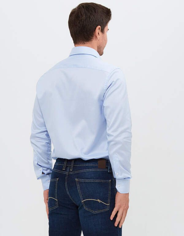 Рубашка мужская PLATIN в полоску, regular fit | интернет-магазин Olymp-Men