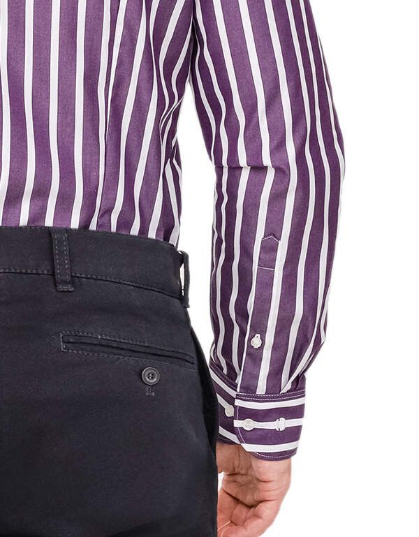 Классическая рубашка в полоску OLYMP, body fit | купить в интернет-магазине Olymp-Men