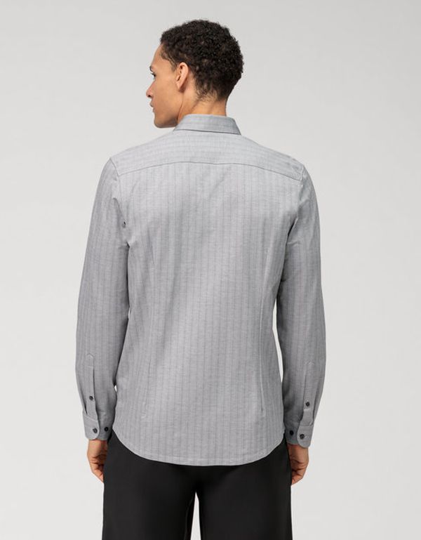 Рубашка трикотажная с длинным рукавом OLYMP 24/7, body fit | купить в интернет-магазине Olymp-Men