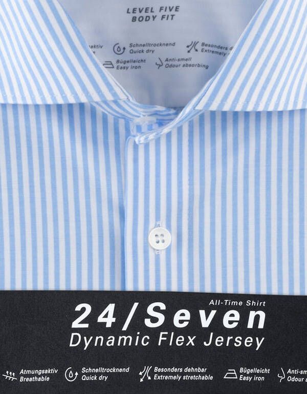 Рубашка трикотажная мужская OLYMP 24/7, body fit | купить в интернет-магазине Olymp-Men