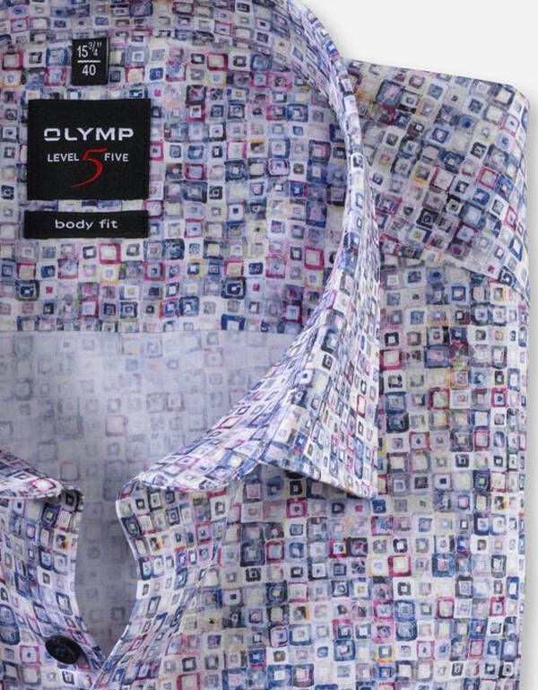 Рубашка мужская OLYMP, body fit, на высокий рост | купить в интернет-магазине Olymp-Men