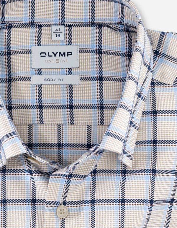 Рубашка мужская классическая OLYMP, body fit | купить в интернет-магазине Olymp-Men