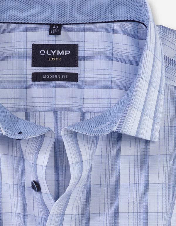Рубашка мужская в клетку OLYMP Luxor, modern fit