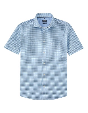 Рубашка мужская OLYMP Casual с рисунком