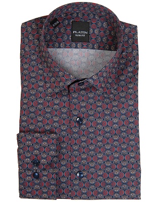 Сорочка мужская PLATIN Slim Fit, артикул 2385UF-PLT