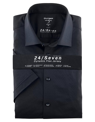 Сорочка мужская трикотажная OLYMP Level Five 24/7, body fit