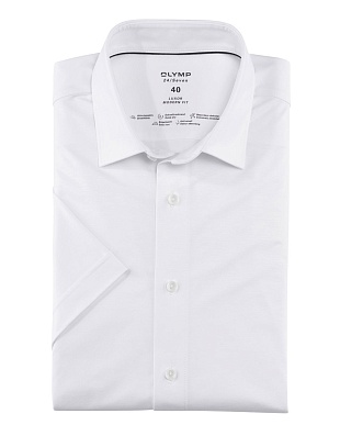 Рубашка трикотажная однотонная OLYMP Luxor, modern fit