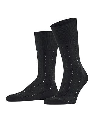 Носки мужские чёрные в горох FALKE | купить в интернет-магазине Olymp-Men