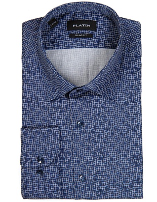 Сорочка мужская PLATIN Slim Fit, артикул 2413UF-PLT